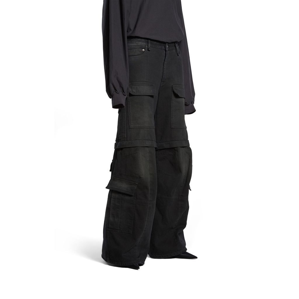 Flared Cargo Pants