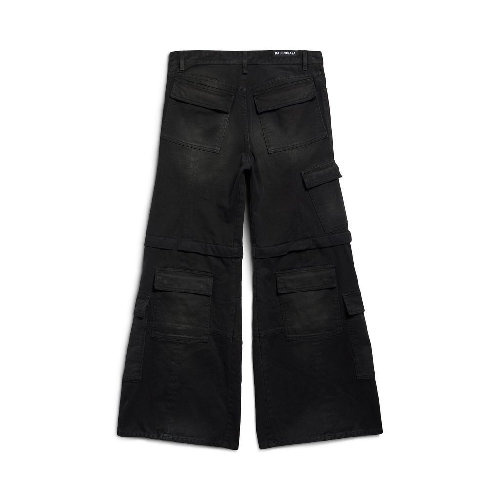 Flared Cargo Pants