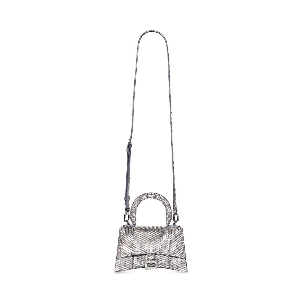 Hourglass Handbag Xs With Rhinestones