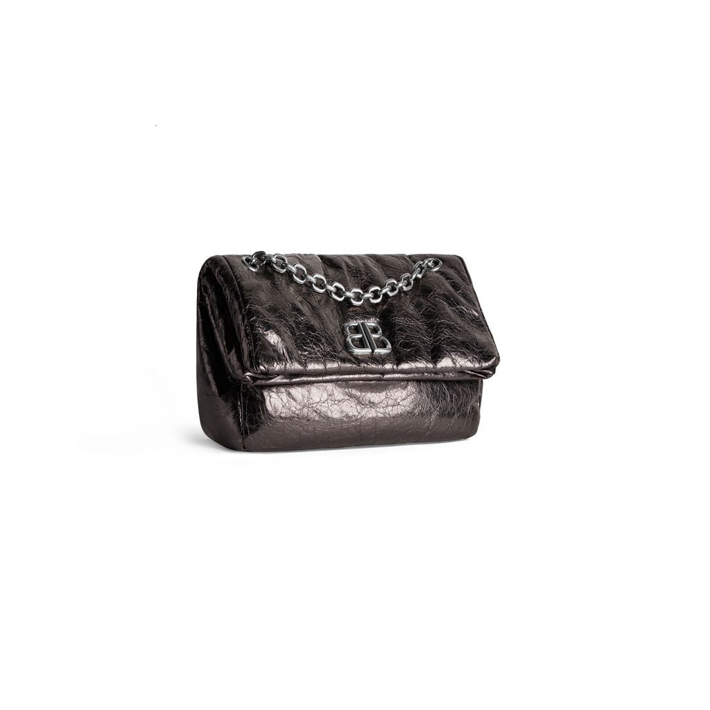 Monaco Small Chain Bag Metallized