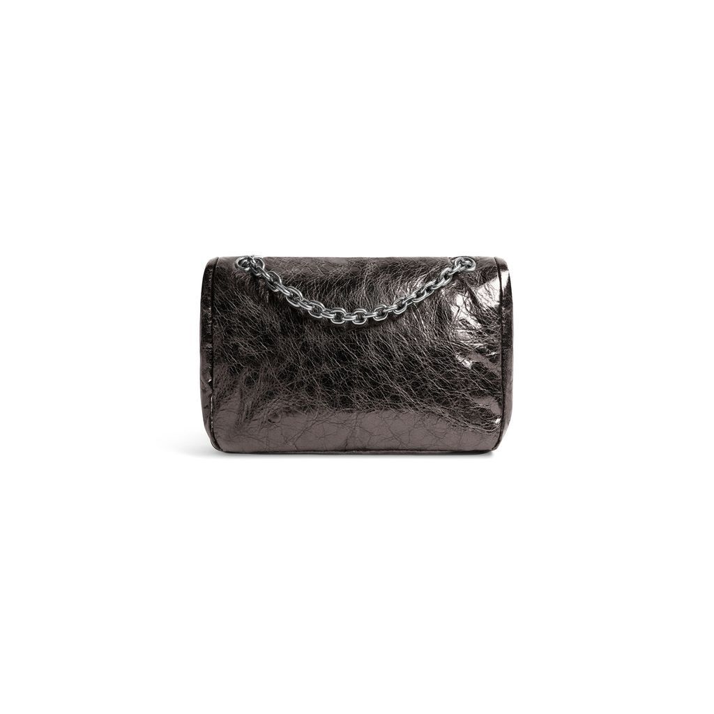 Monaco Small Chain Bag Metallized