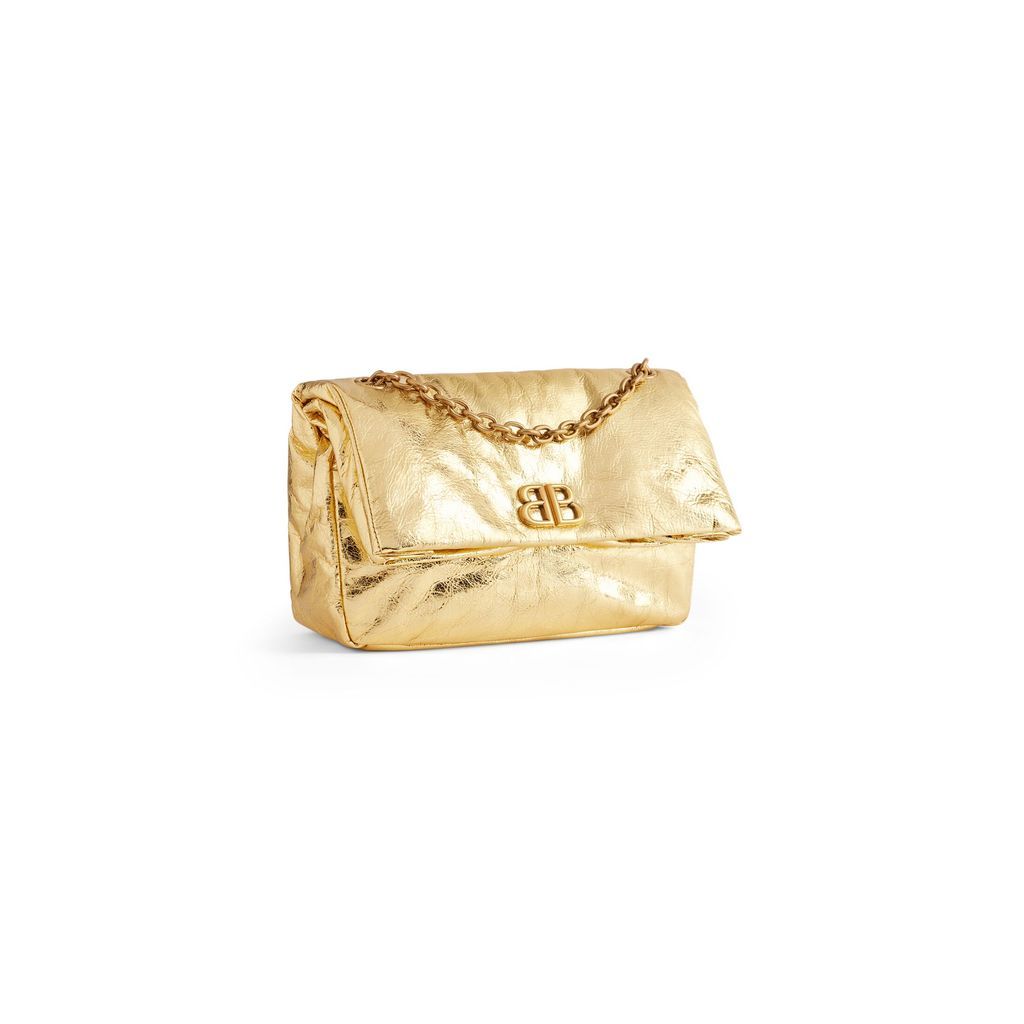 Monaco Small Chain Bag Metallized