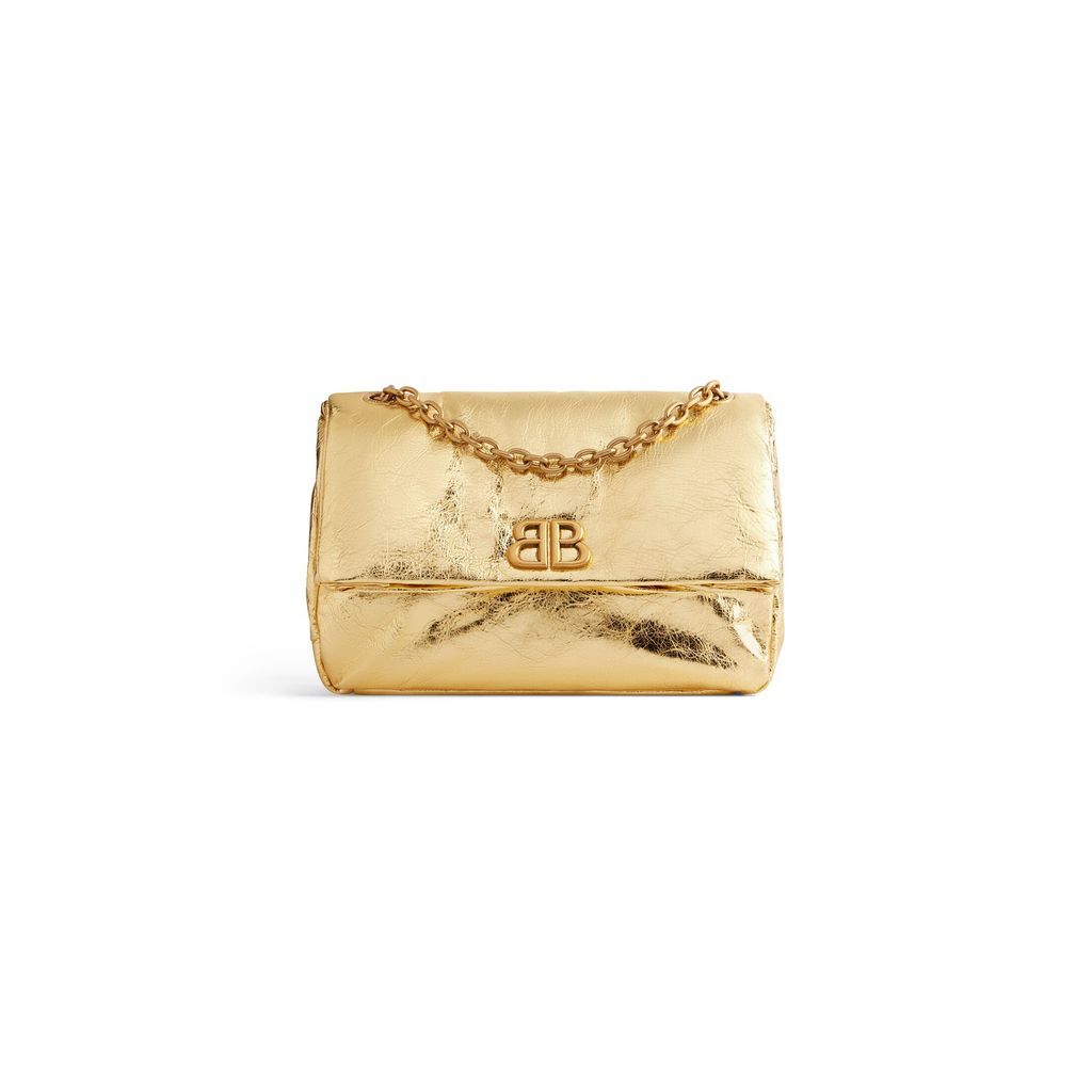 Monaco Small Chain Bag Metallized