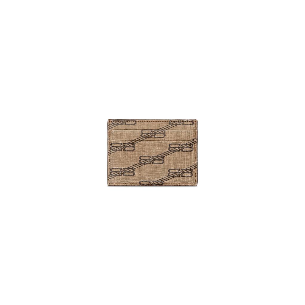 Signature Card Holder BB Monogram Coated Canvas