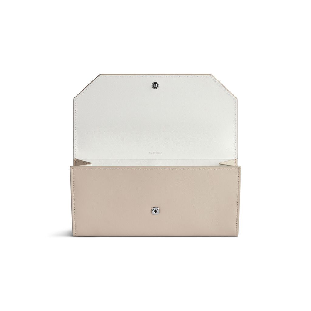 Envelope Long Wallet With Card Holder