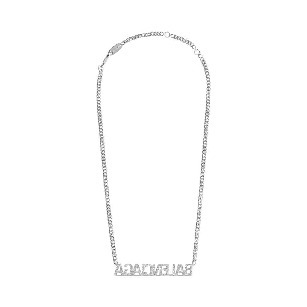 Typo Mirror Necklace