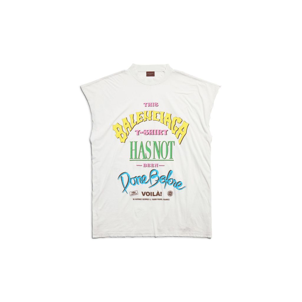Not Been Done Sleeveless T-Shirt Oversized