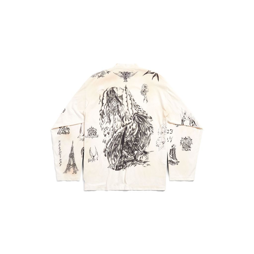 Tat Long Sleeve T-Shirt Oversized
