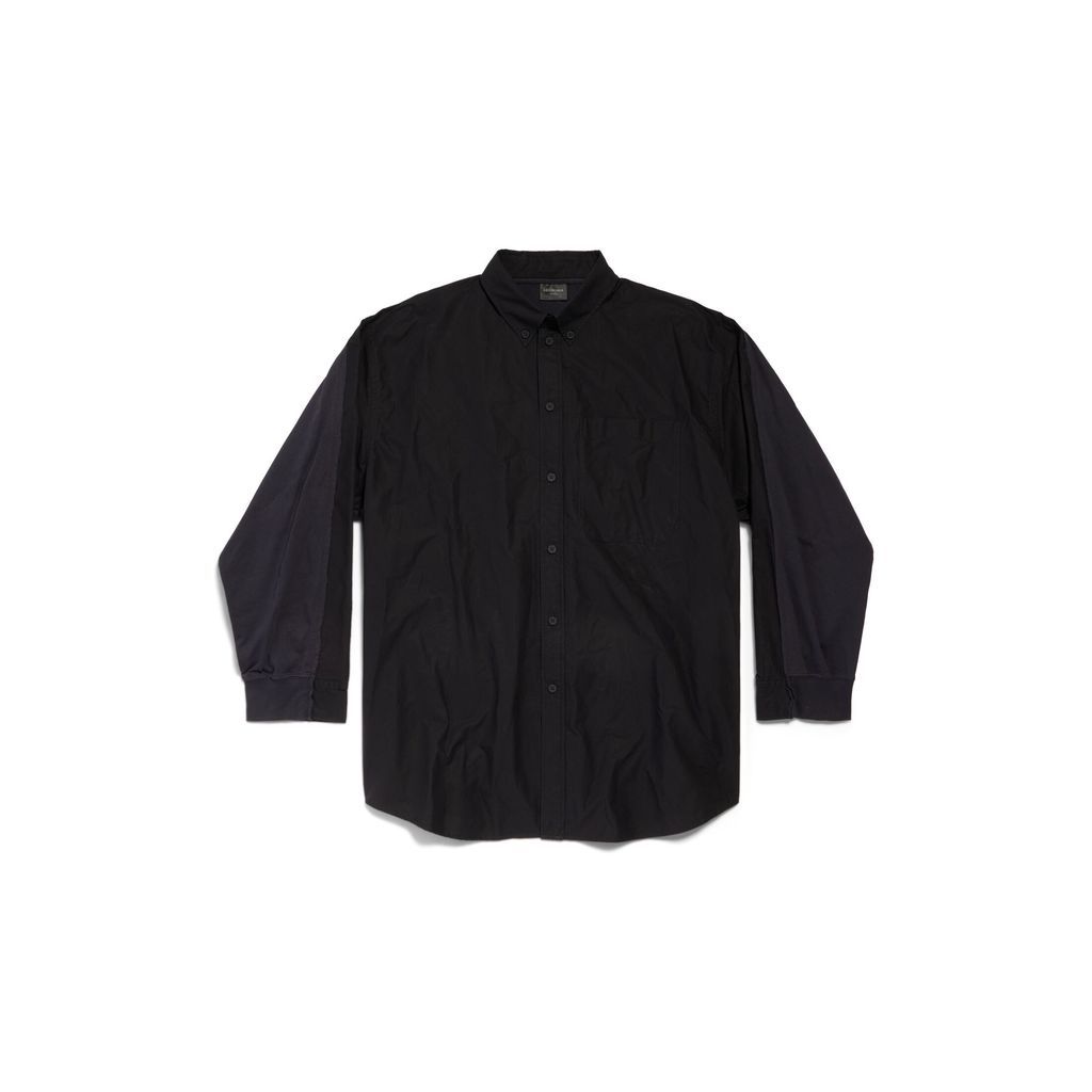 Stencil Type Hybrid Shirt Oversized