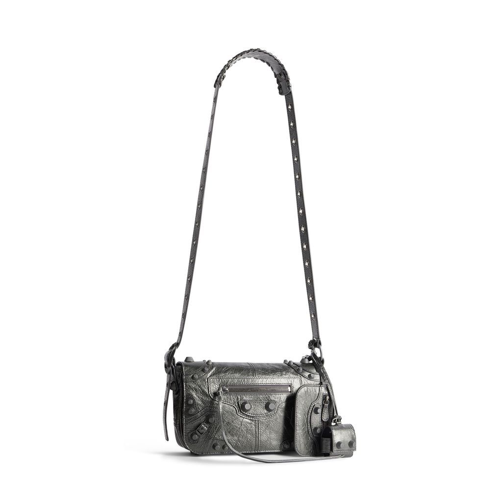 Le Cagole XS Flap Bag Metallized