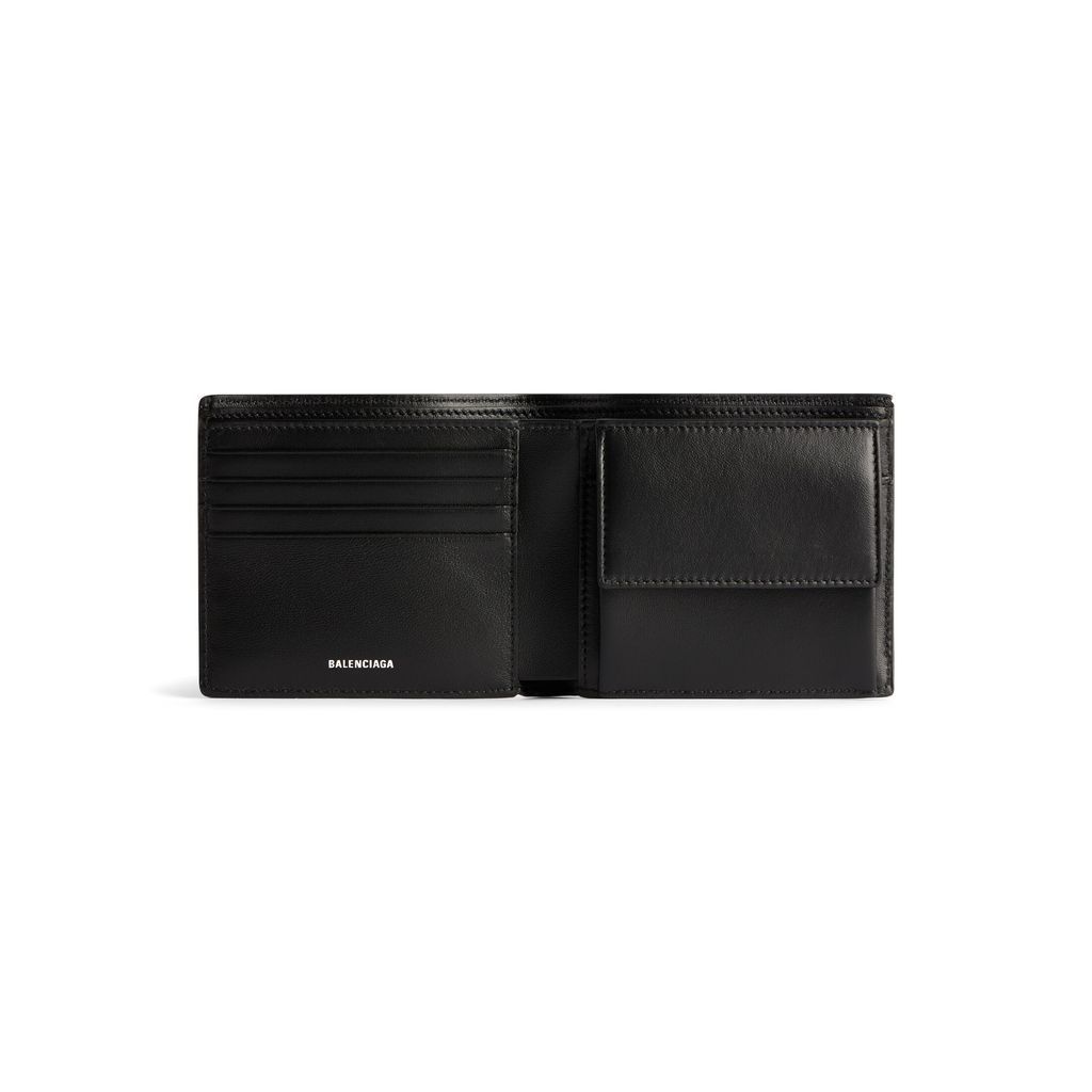 Monaco Square Folded Coin Wallet 