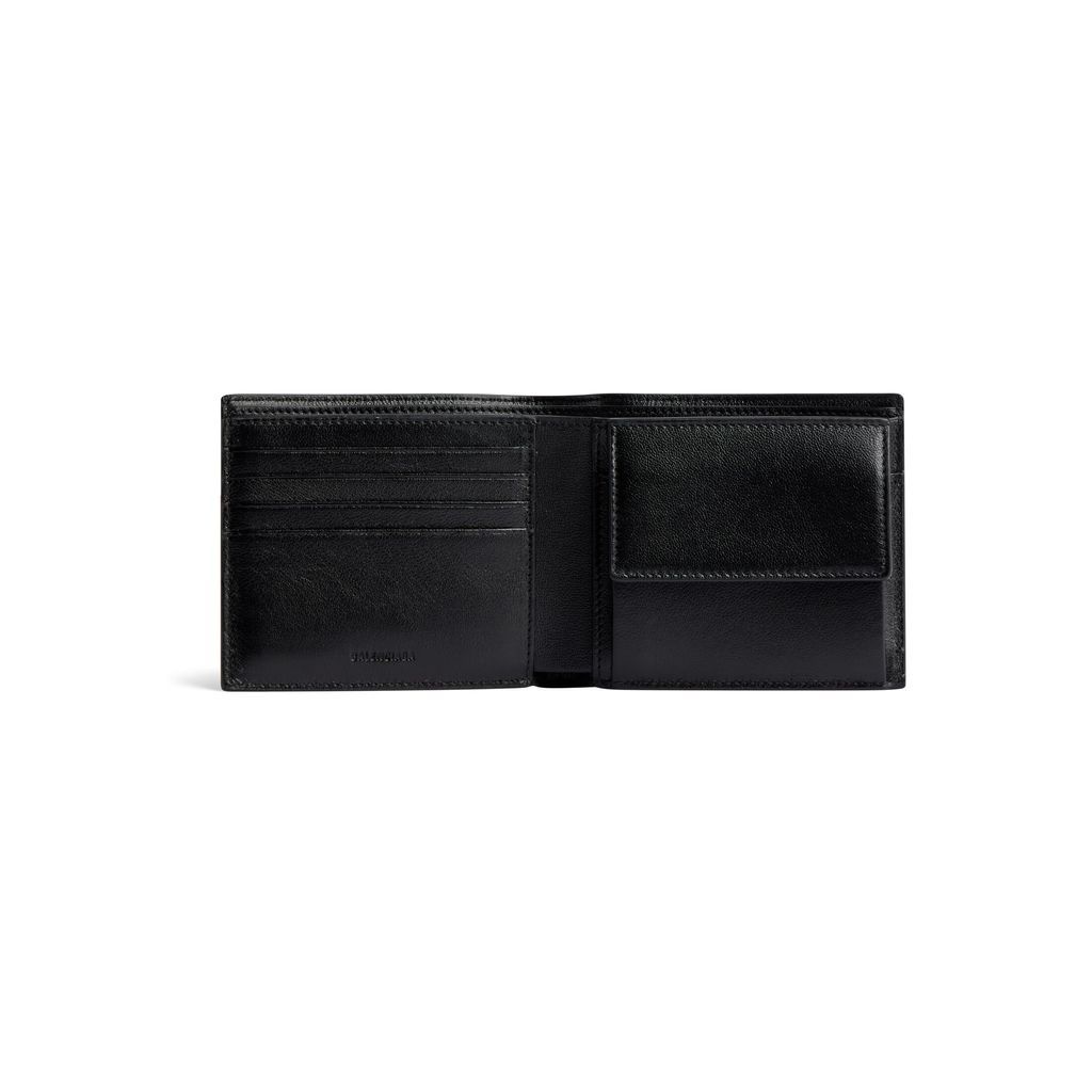 Cash Square Folded Coin Wallet Box