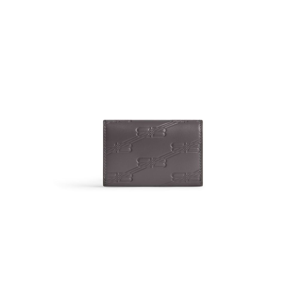 Embossed Monogram Mini Wallet Box