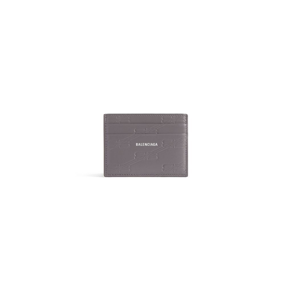 Embossed Monogram Card Case Box