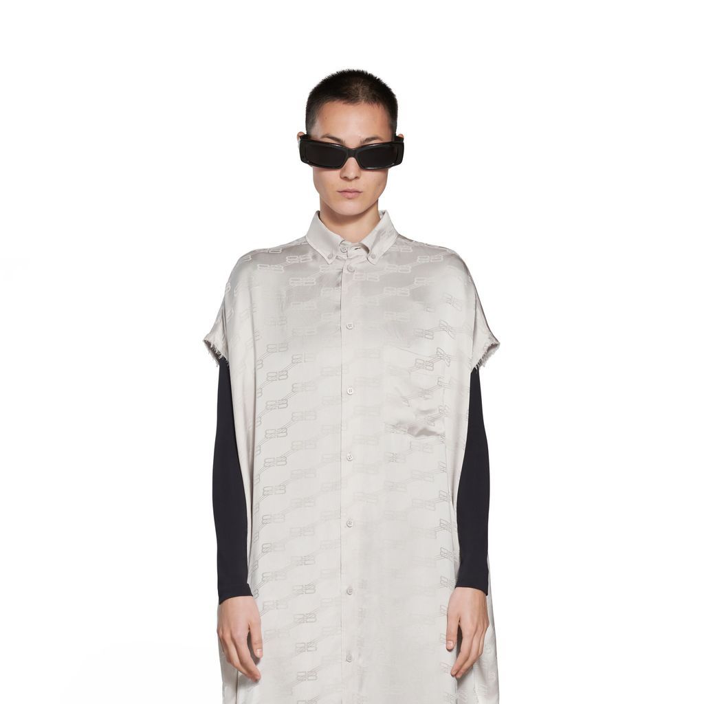 BB Monogram Rawcut Dress