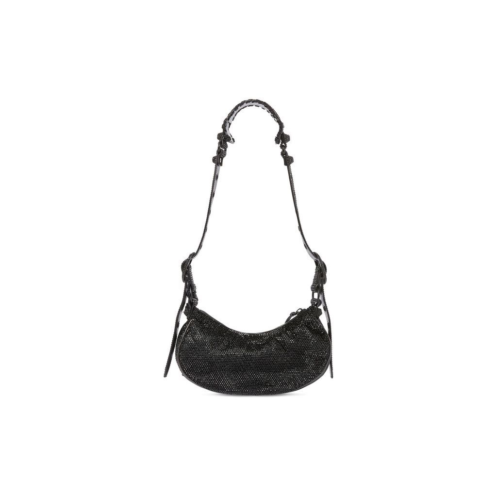 Le Cagole XS Shoulder Bag With Rhinestones