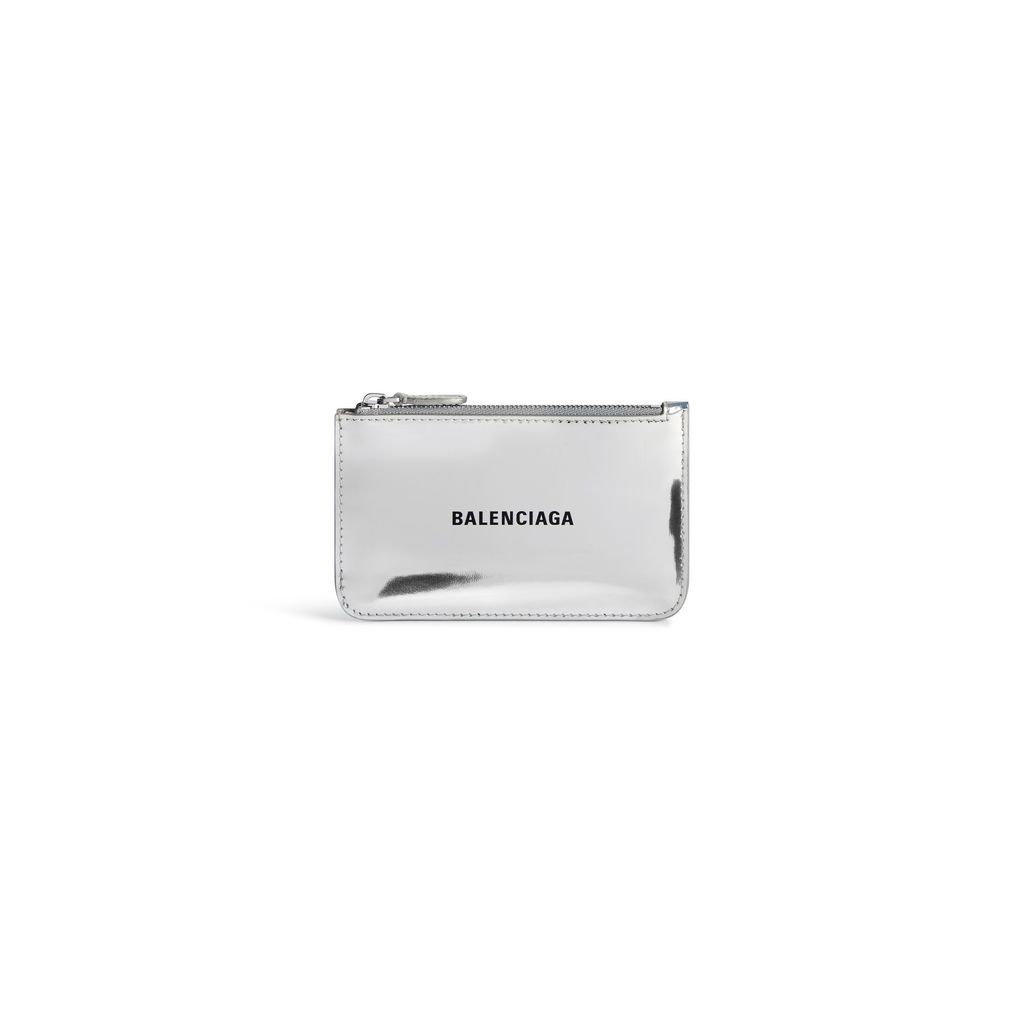 Cash Large Long Coin And Card Holder Mirror Effect 
