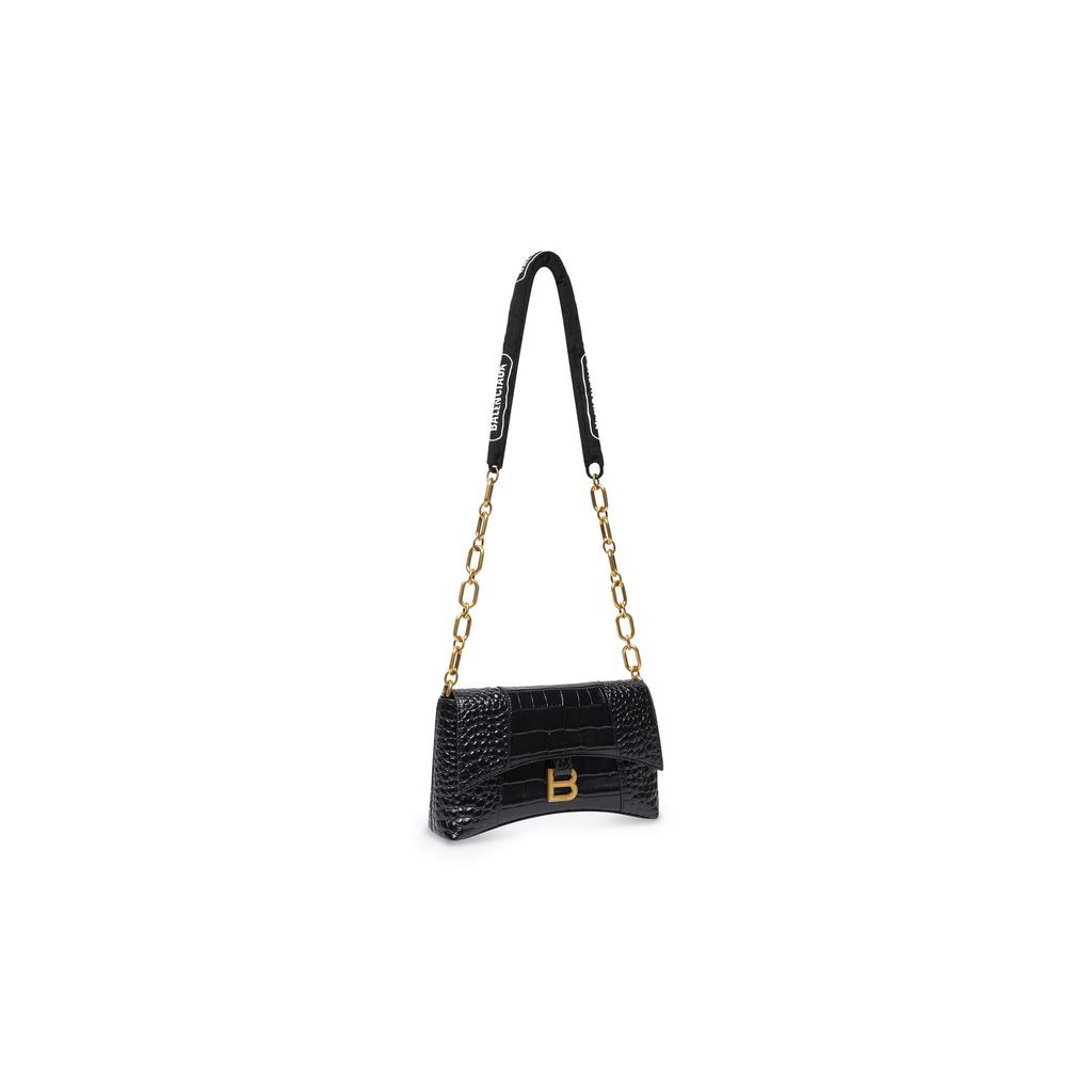 Downtown XS Shoulder Bag Crocodile Embossed