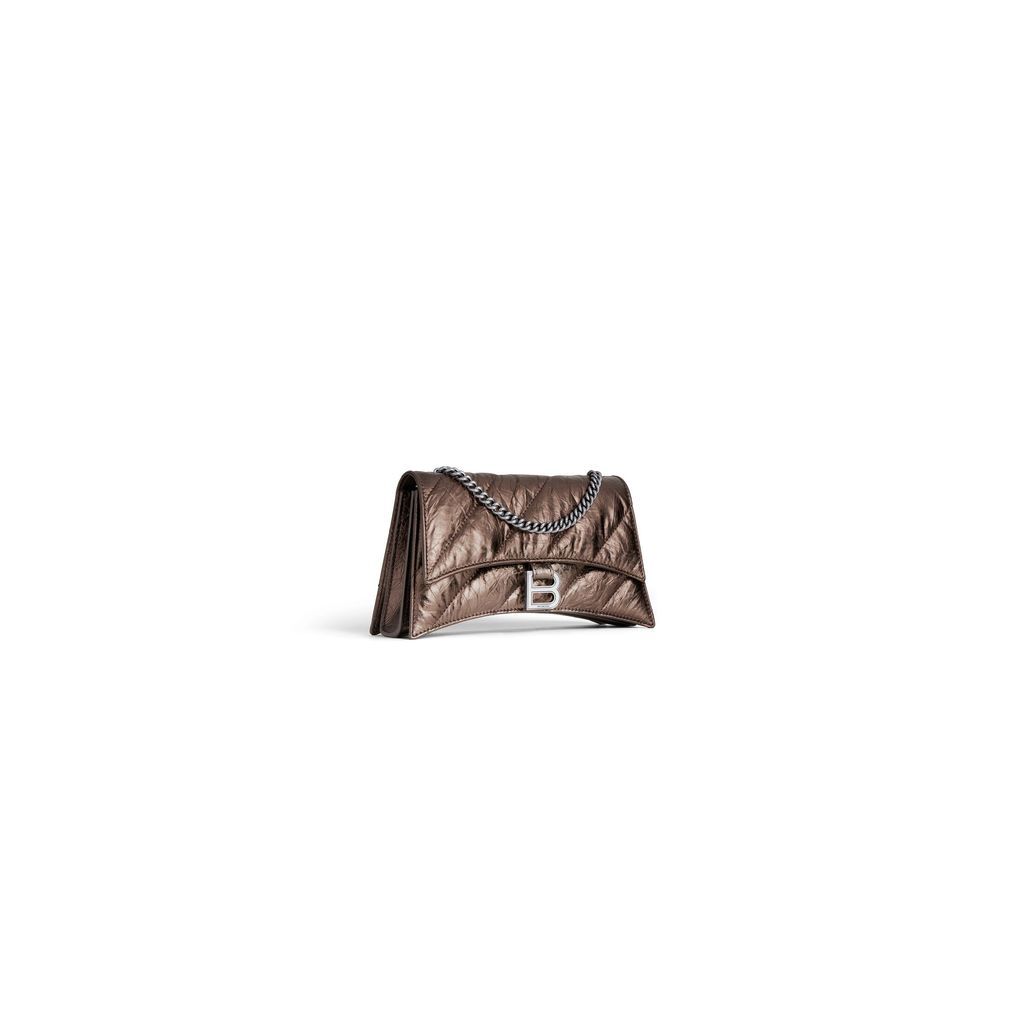 Crush XS Chain Bag Metallized Quilted
