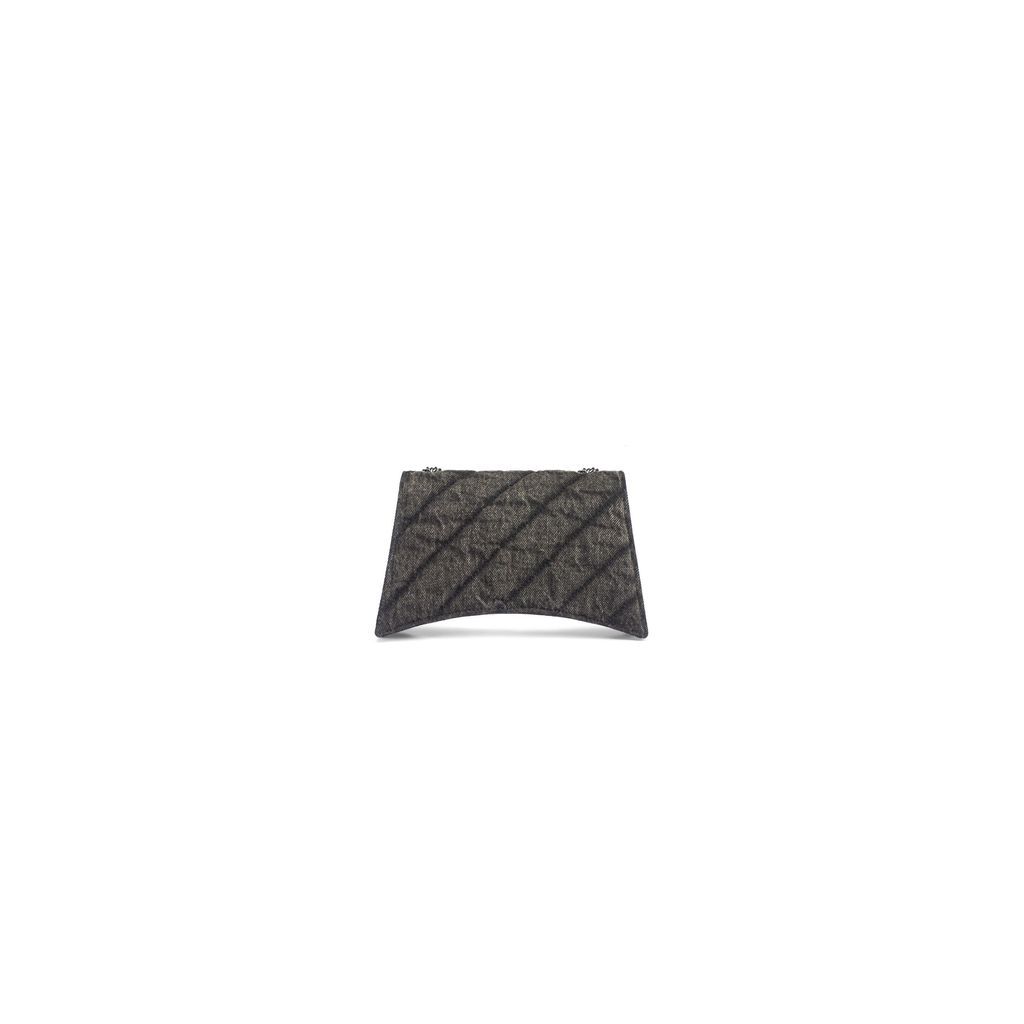 Crush XS Chain Bag Quilted Denim