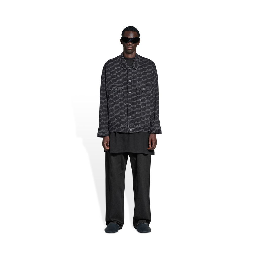 BB Monogram Large fit Jacket