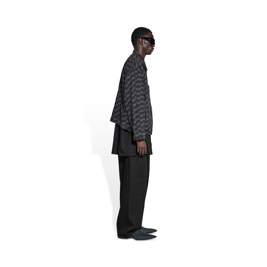 BB Monogram Large fit Jacket