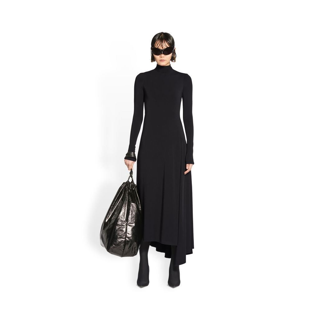 Twisted Slit Dress