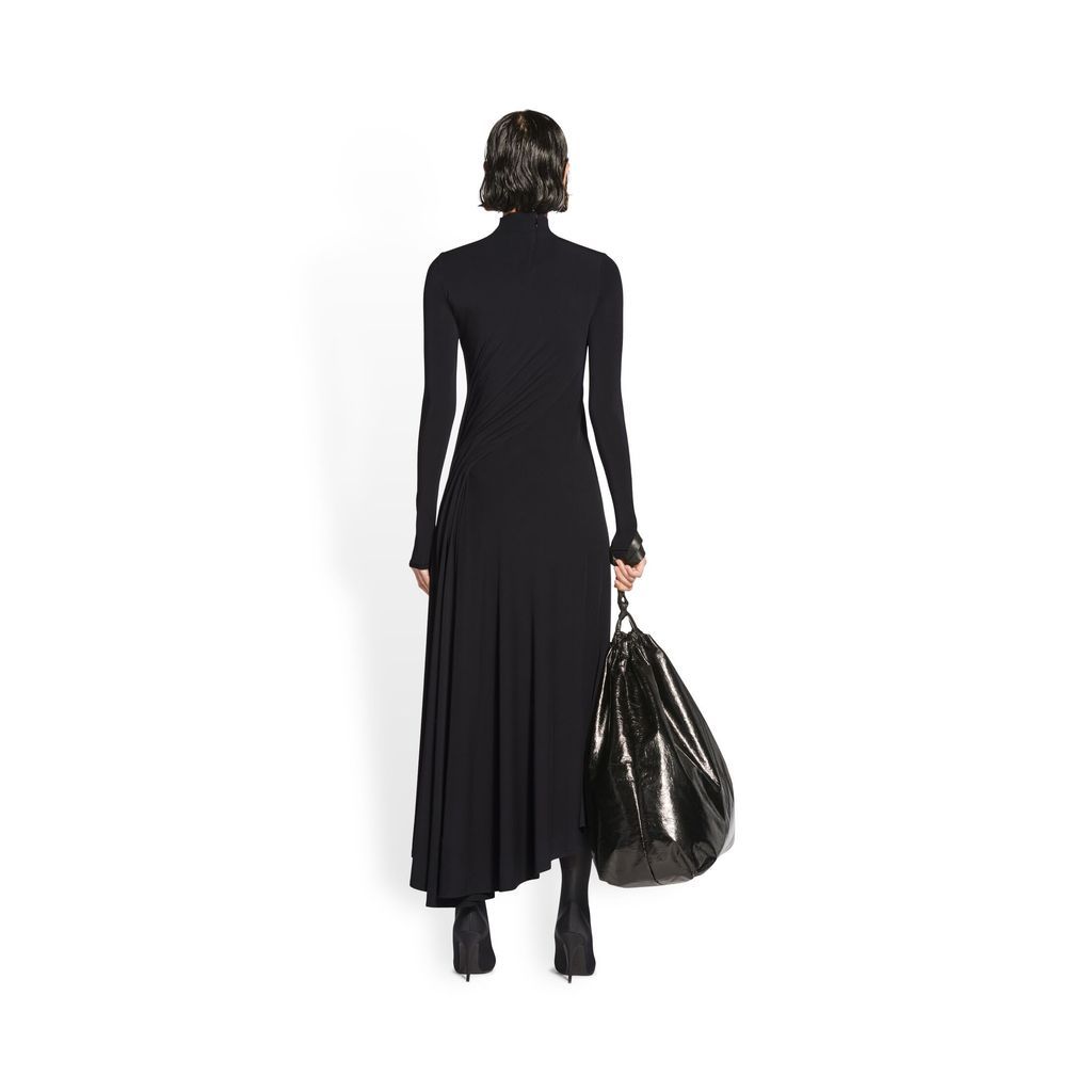 Twisted Slit Dress
