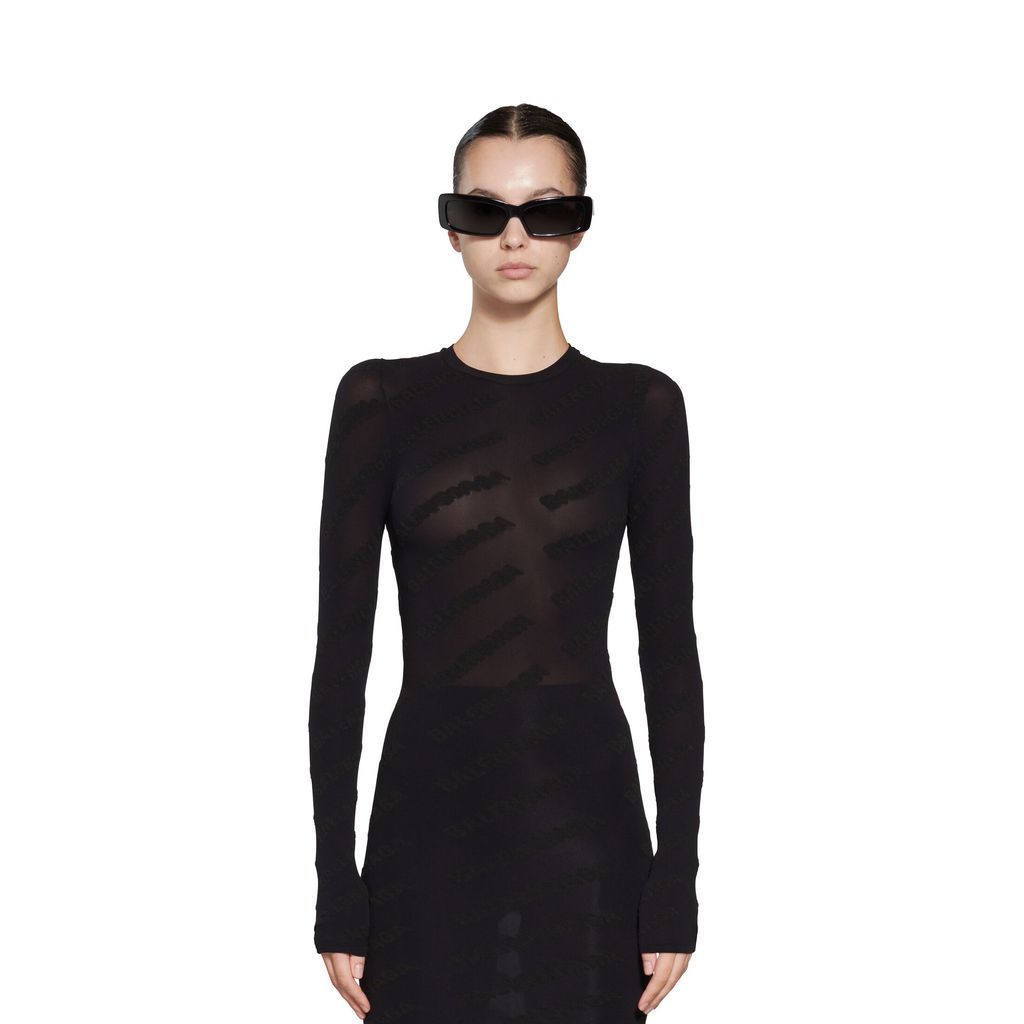 Mini Allover Logo Dress