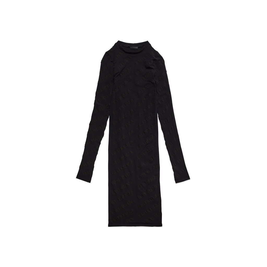 Mini Allover Logo Dress
