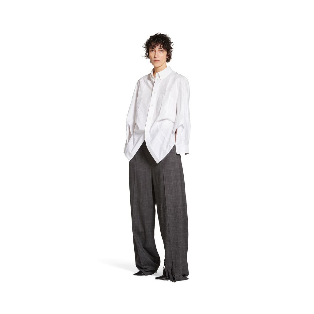 DIY Twisted Sleeve Shirt Large Fit
