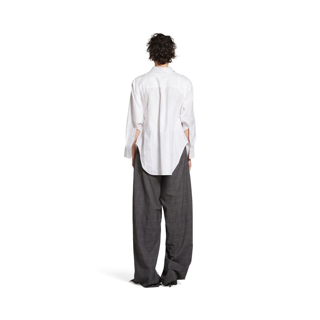 DIY Twisted Sleeve Shirt Large Fit
