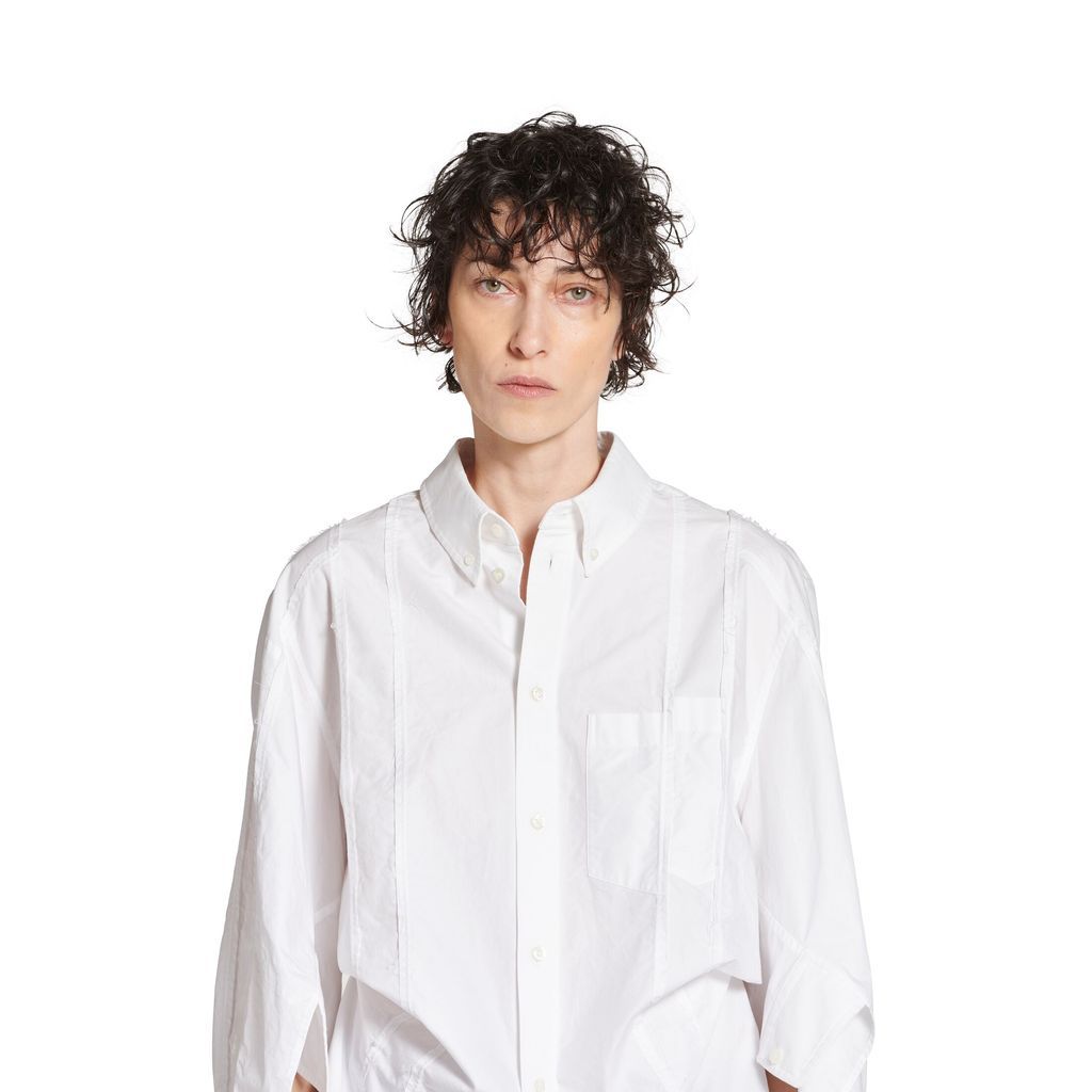 DIY Twisted Sleeve Shirt Large Fit