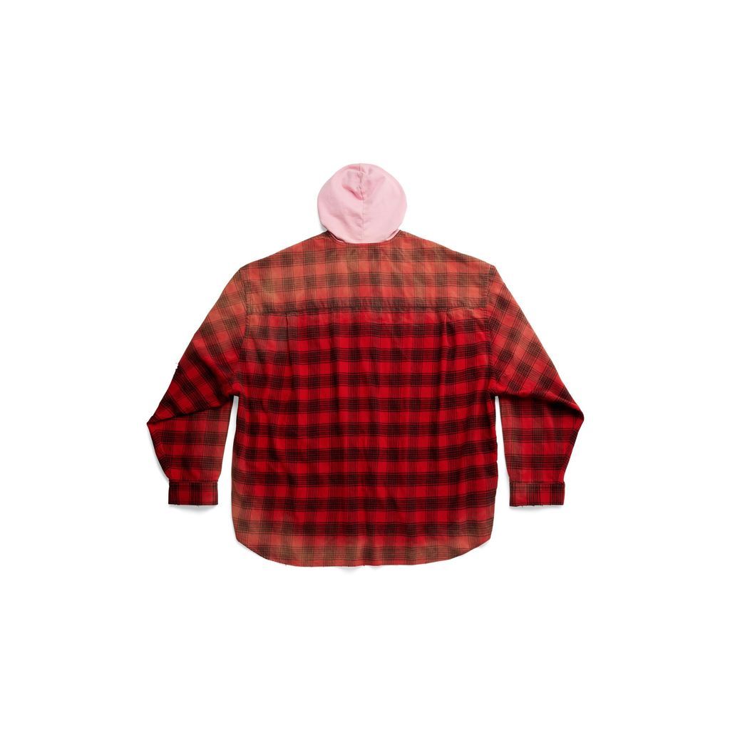 Balenciaga Hooded Shirt Oversized