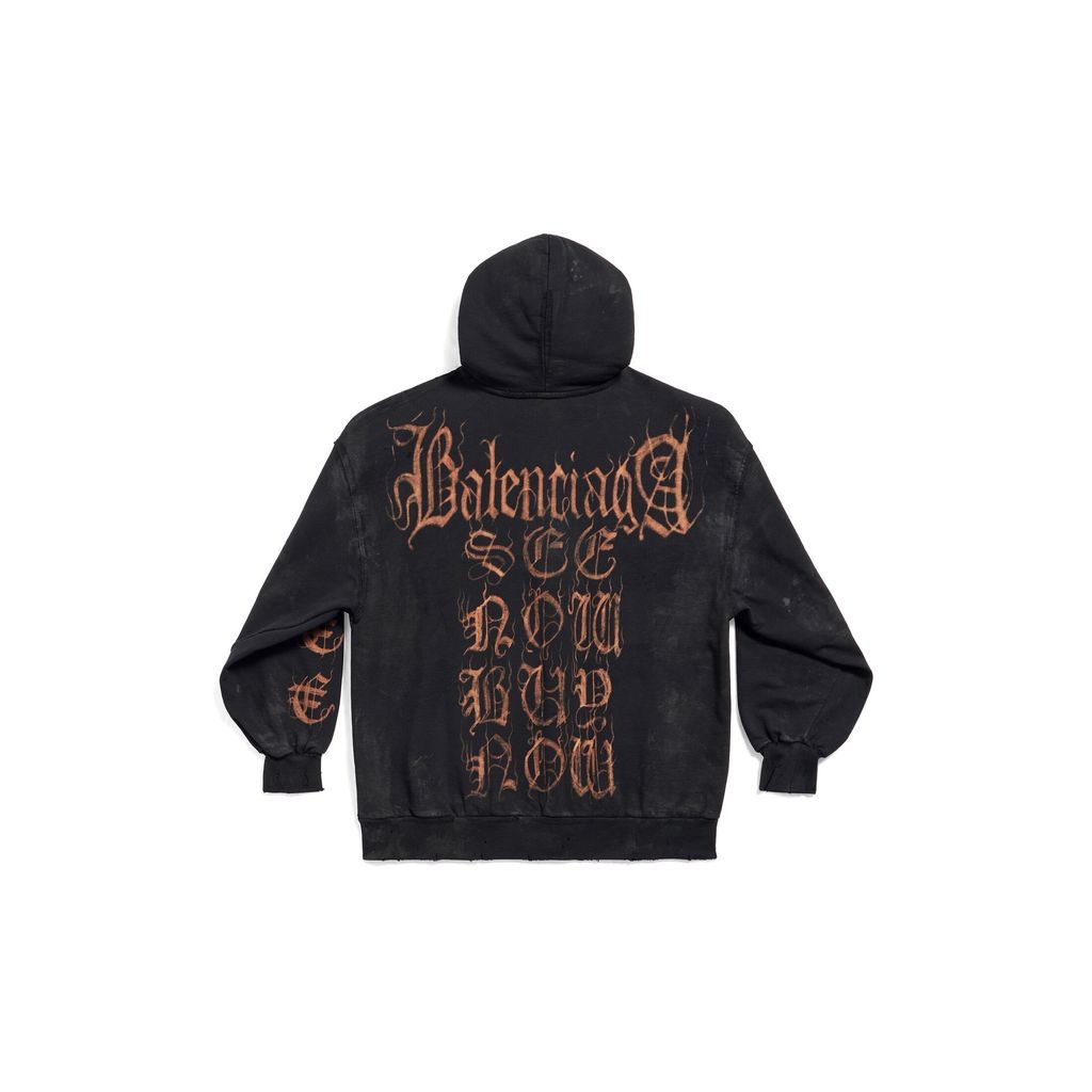 Heavy Metal Zip-Up Hoodie Small Fit