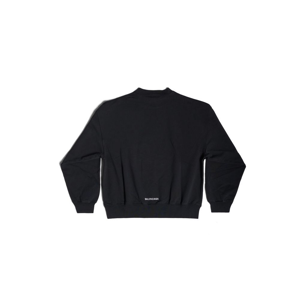 Balenciaga Back Hem Sweatshirt Regular Fit 