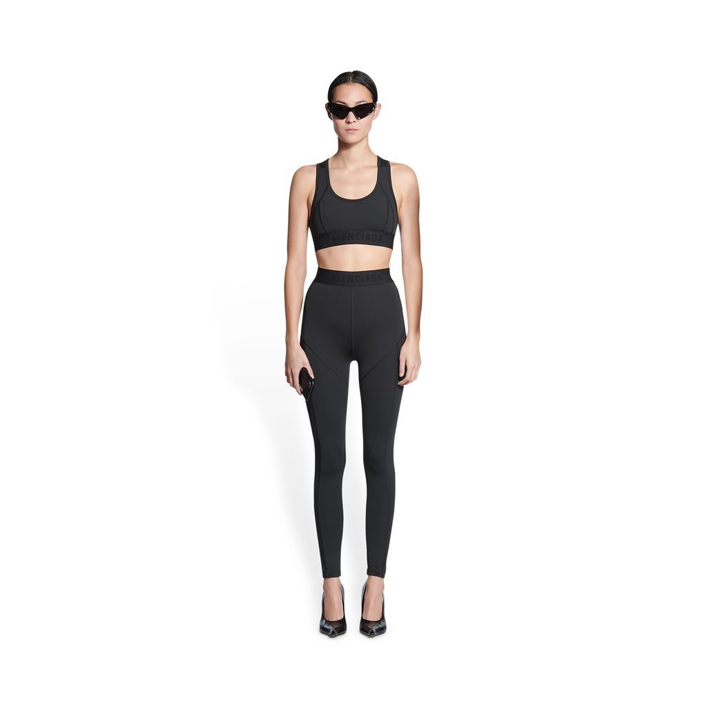 3B Sports Icon Athletic Leg Cut Leggings