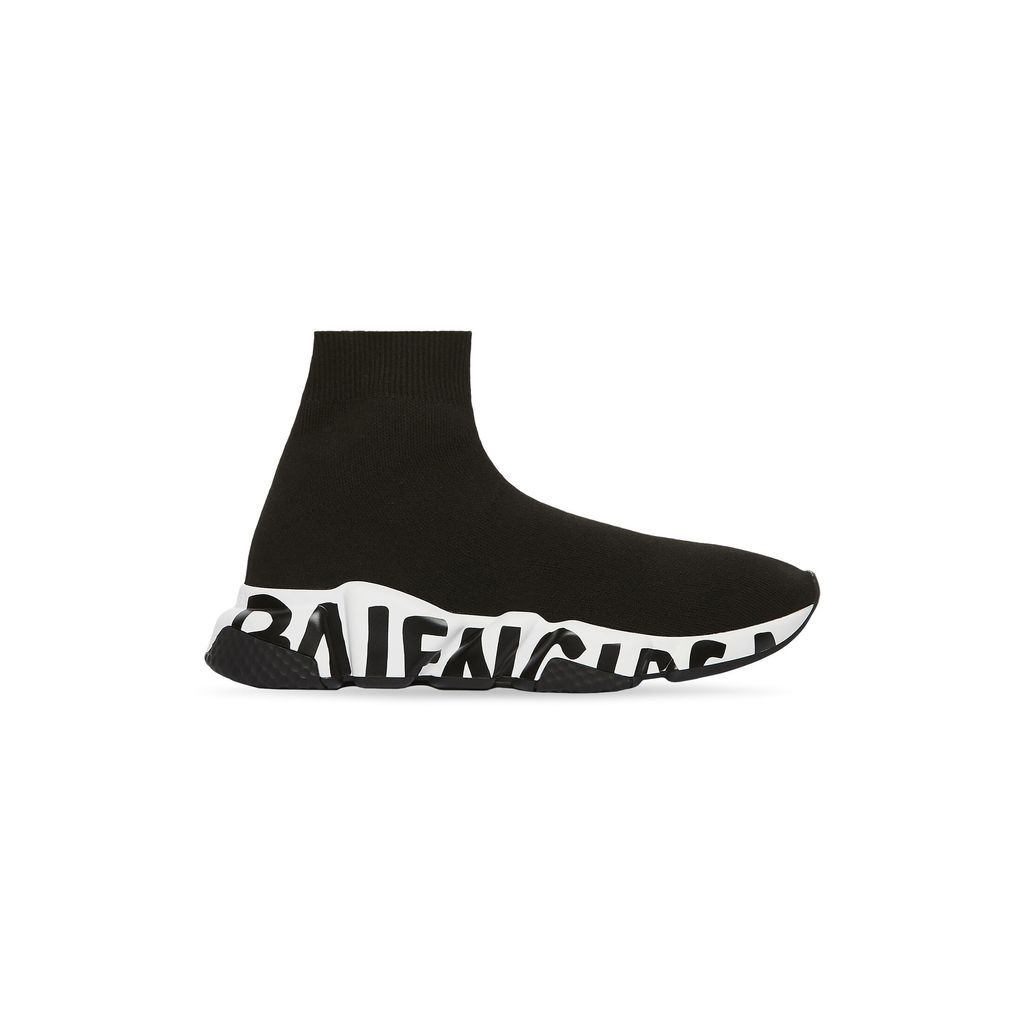 Speed Recycled Knit Graffiti Sneaker