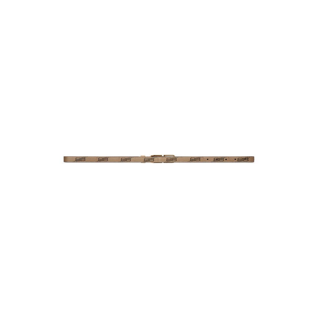 BB Signature Belt BB Monogram Coated Canvas