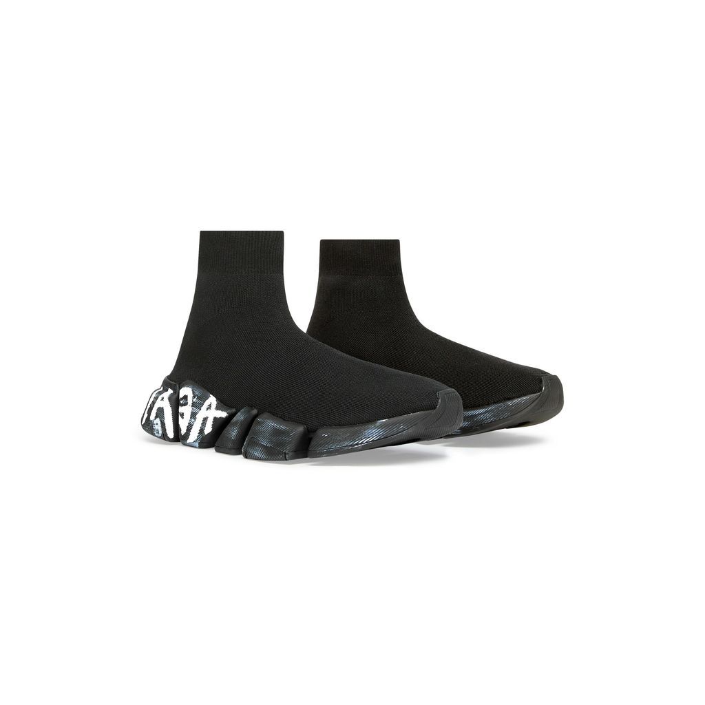 Speed 2.0 Graffiti Recycled Knit Sneaker 