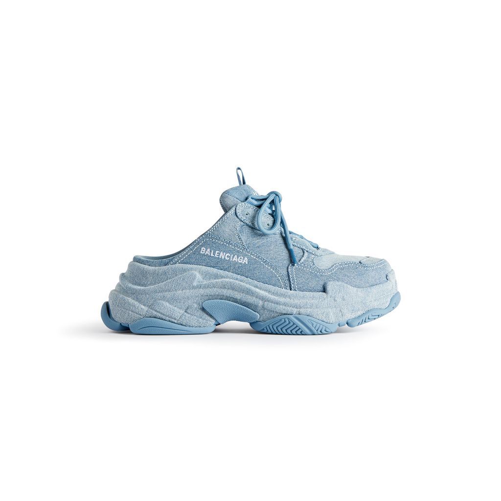 Triple S Mule Denim 