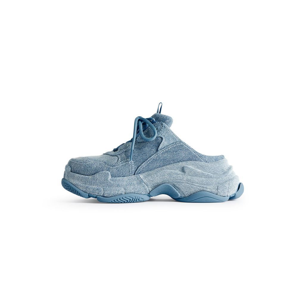 Triple S Mule Denim 