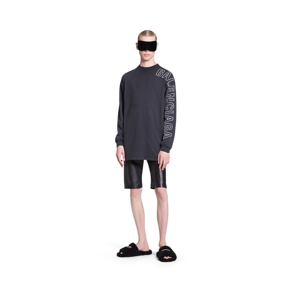 Outline Long Sleeve T-Shirt Oversized