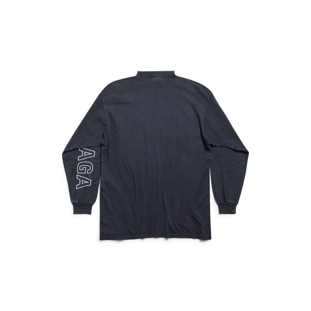 Outline Long Sleeve T-Shirt Oversized