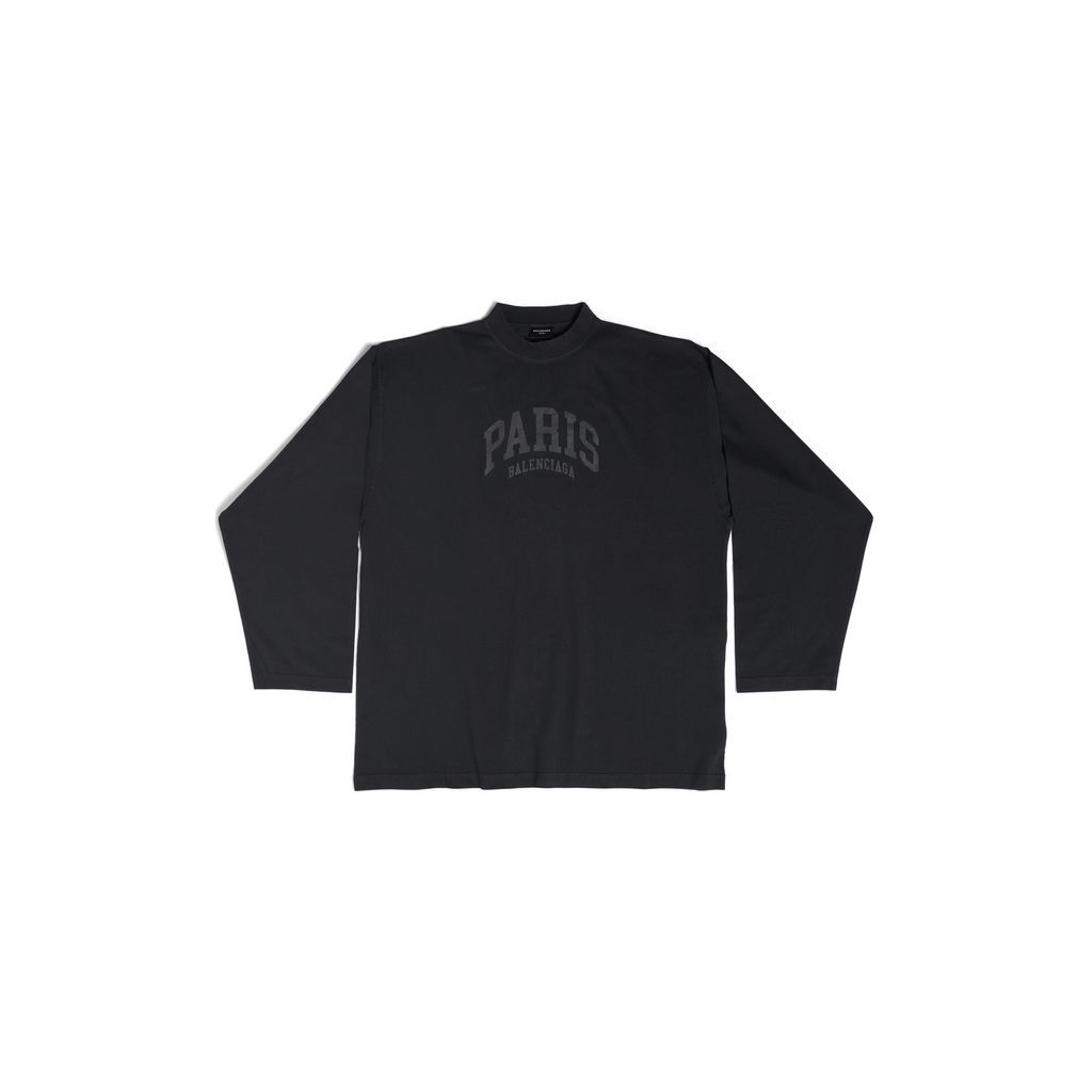 Cities Paris Long Sleeve T-Shirt Oversized