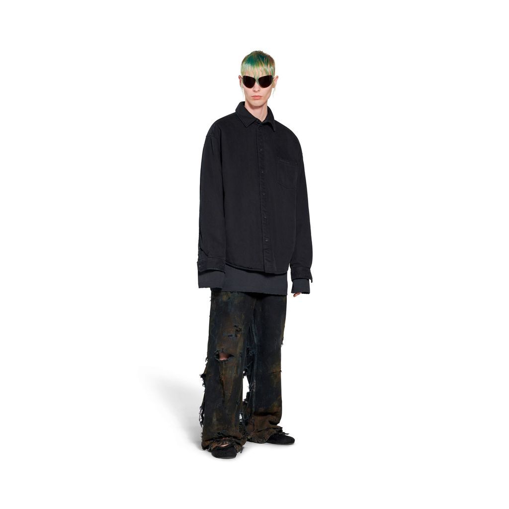 Balenciaga Padded Shirt Large Fit