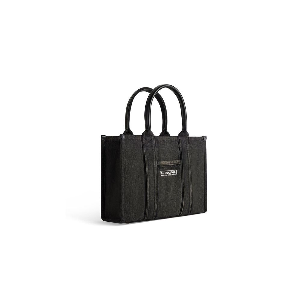 Japan Exclusive - Hardware Small Tote Bag With Strap Denim