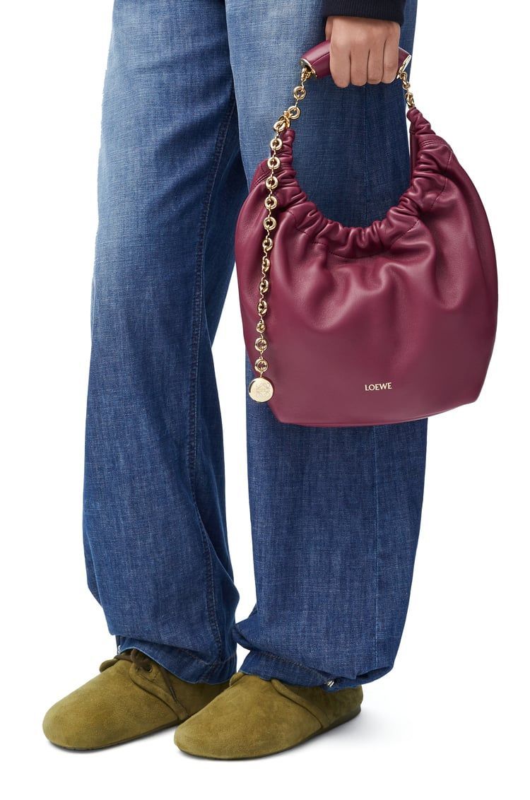 Small Squeeze bag in nappa lambskin