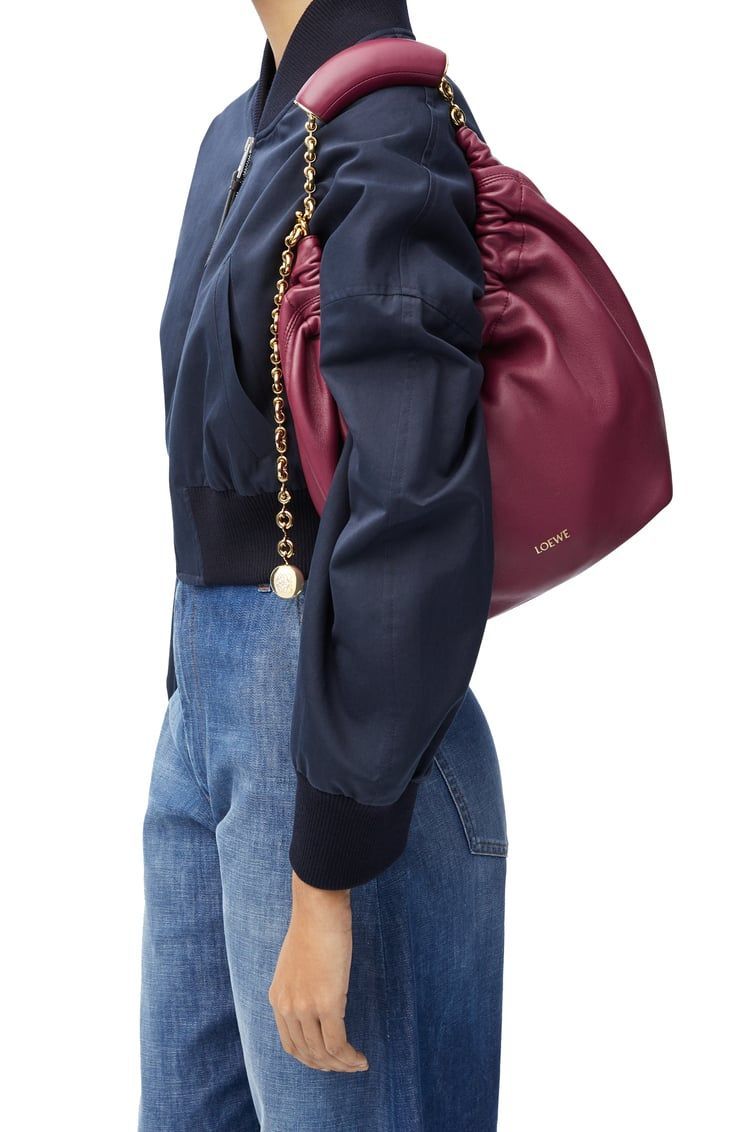 Small Squeeze bag in nappa lambskin