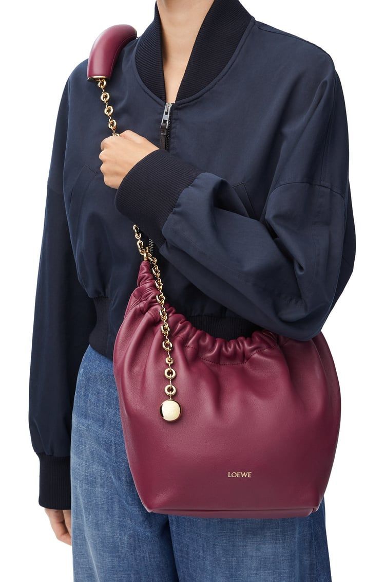 Small Squeeze bag in nappa lambskin